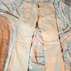 Hollister khaki pants size 1 straight leg
